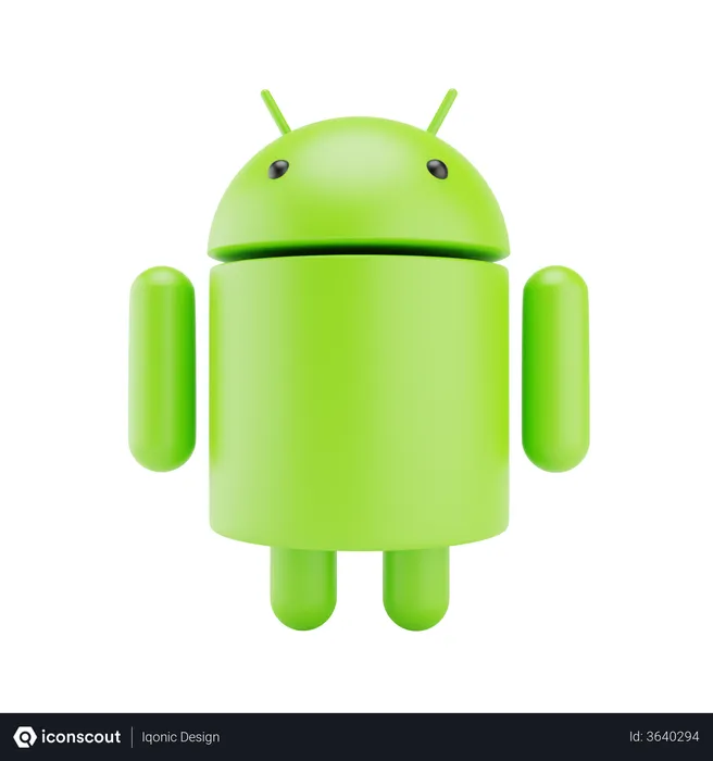 Free Android Logo 3D Logo