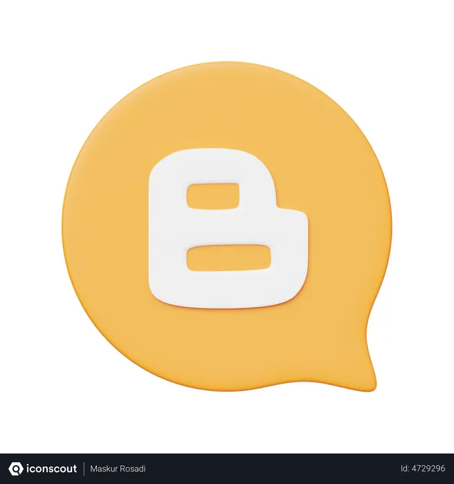 Free Blog Logo 3D Logo