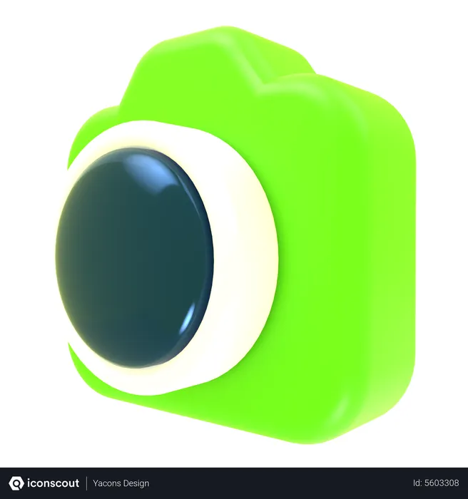 Free Camera  3D Icon