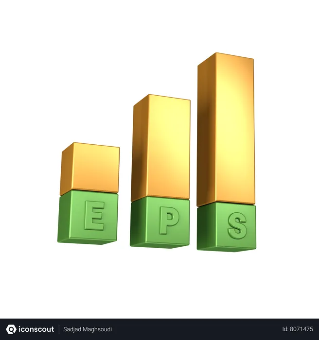 Free Eps Chart  3D Icon