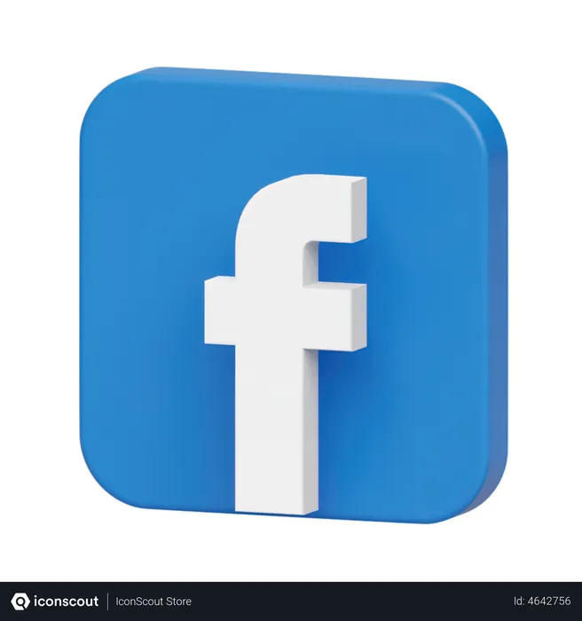 Free Facebook Logo Logo 3D Logo