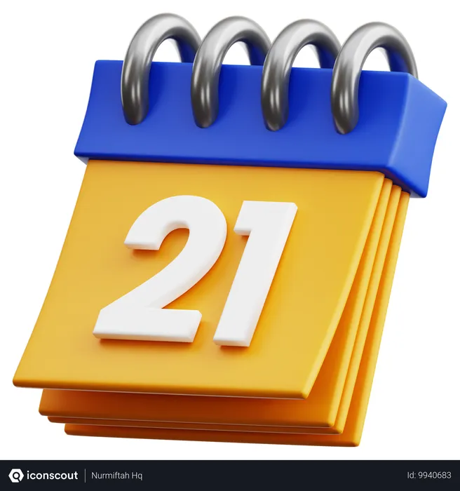 Free 21 Datum  3D Icon