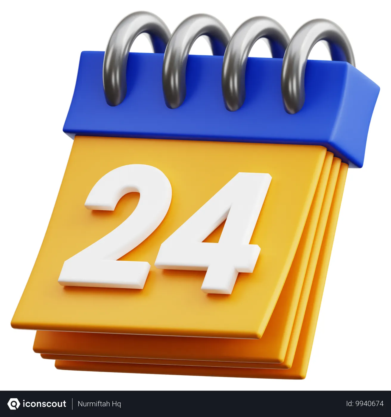 Free 24 Date 3D Icon Free Download Festival & Days 3D Icons IconScout