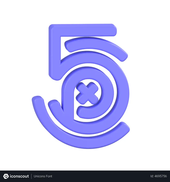 Free 500px Logo 3D Icon