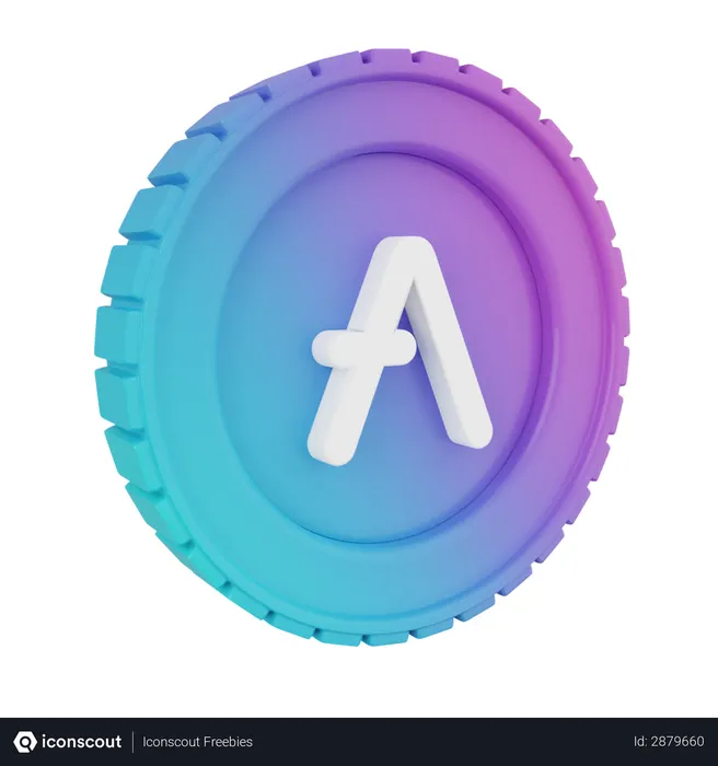 Free Aave  3D Icon