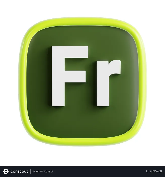 Free Adobe fresco  3D Icon