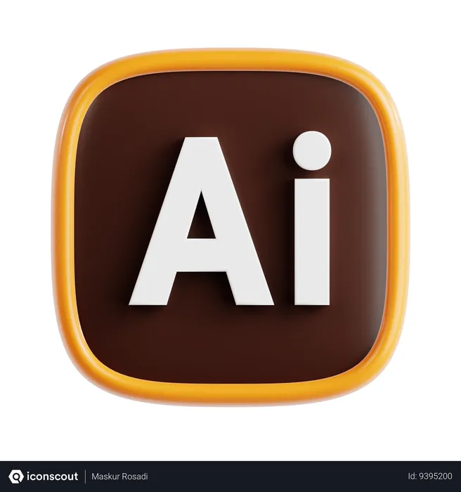 Free Adobe Illustrator  3D Icon