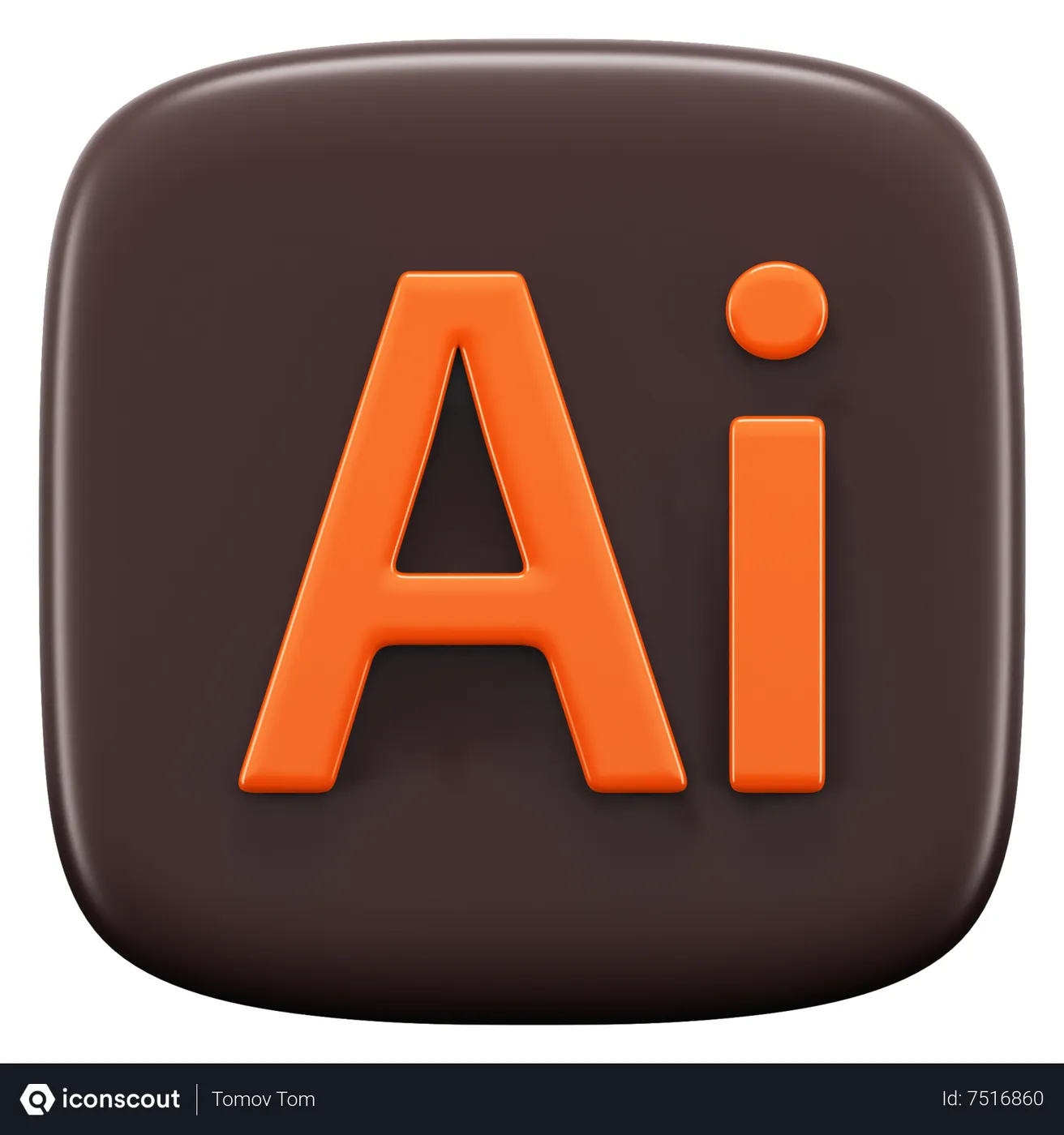 Free Adobe Illustrator 3D Icon - Free Download Logos 3D Icons | IconScout