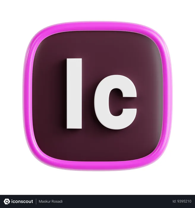 Free Adobe InCopy  3D Icon