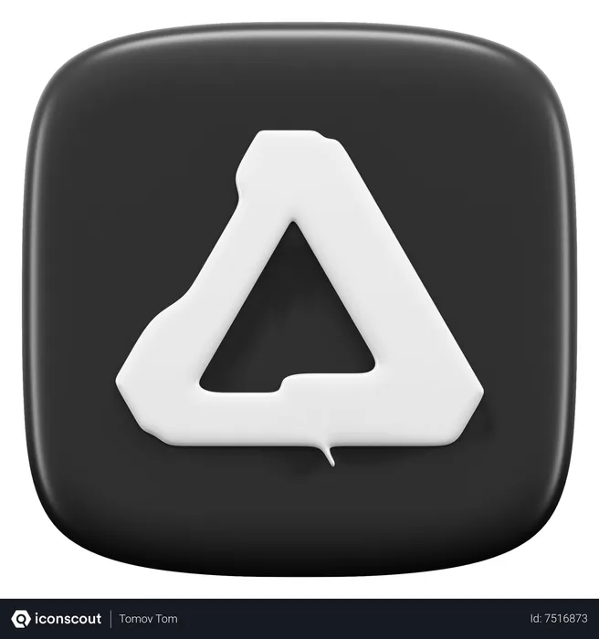 Free Affinität Logo 3D Icon