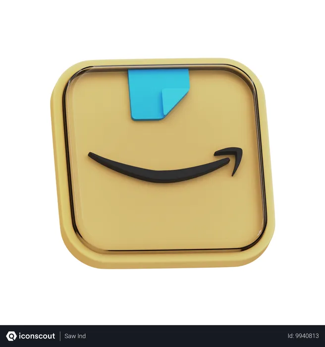 Free Amazone Logo 3D Icon