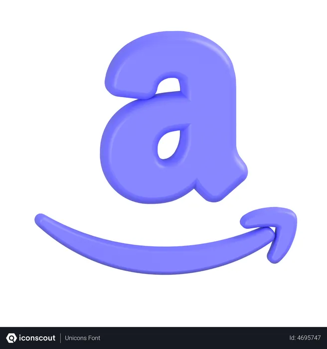 Free Amazon Logo 3D Icon