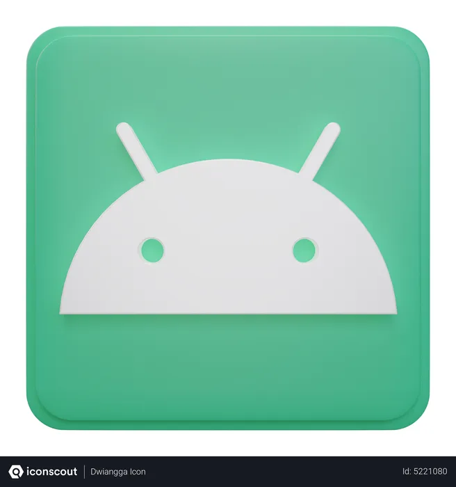 Free Android Logo 3D Icon