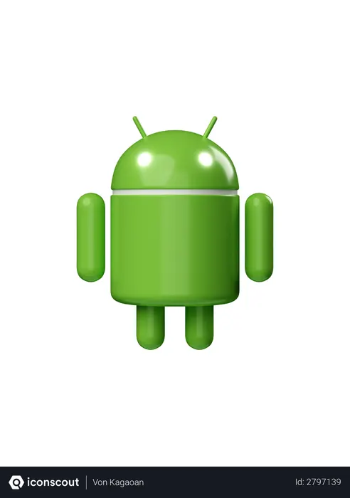 Free Android Logo 3D Icon