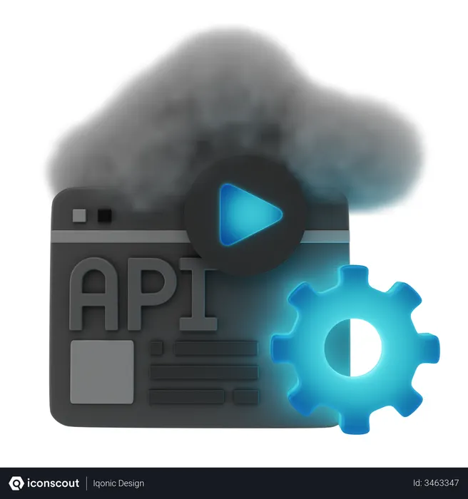 Free Api Configuration  3D Icon
