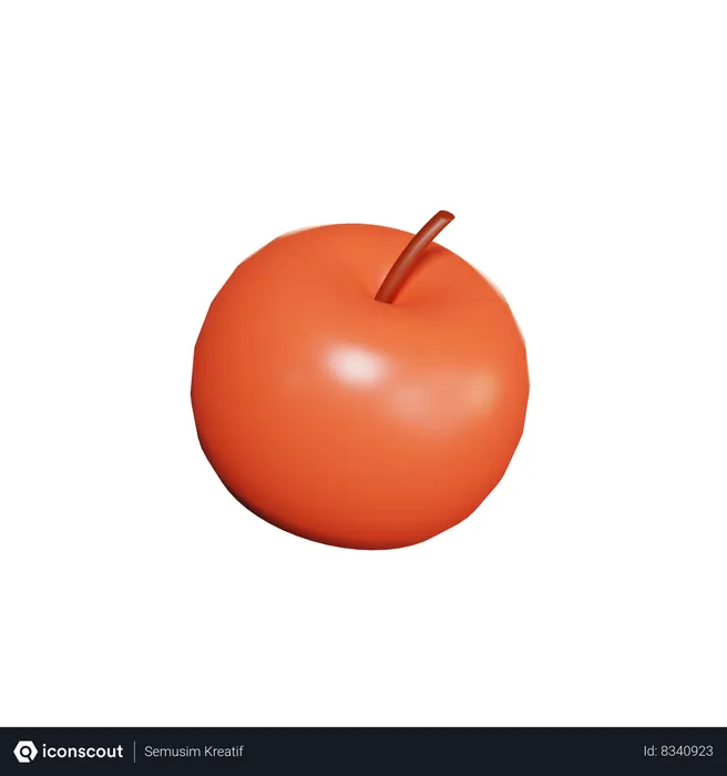 Free Apple  3D Icon