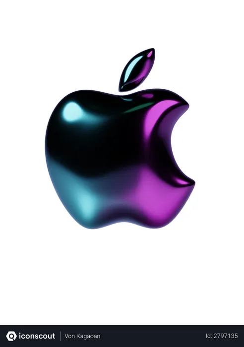 Free Apple Logo 3D Logo