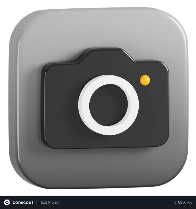 Free Apple Camera Application  3D Icon