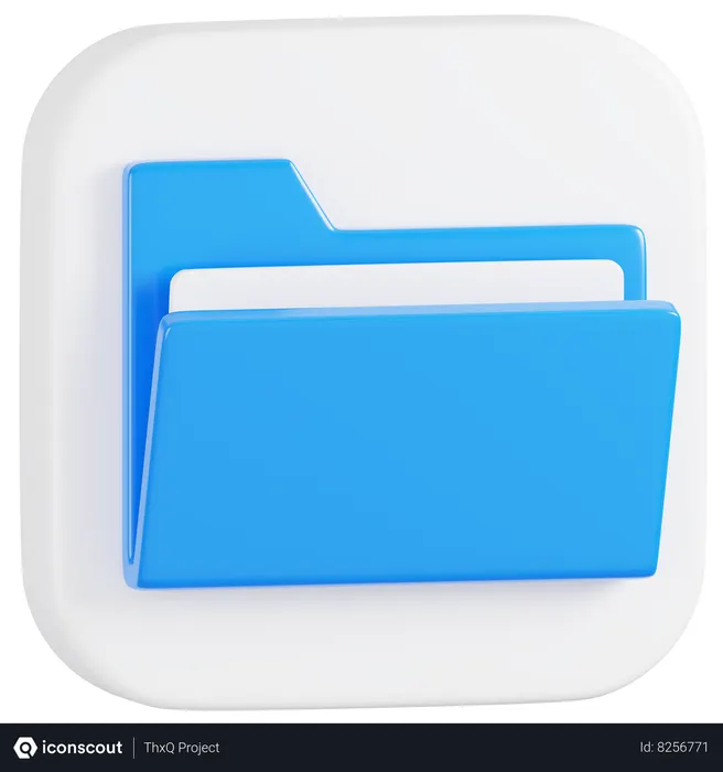 Free Apple File Application  3D Icon
