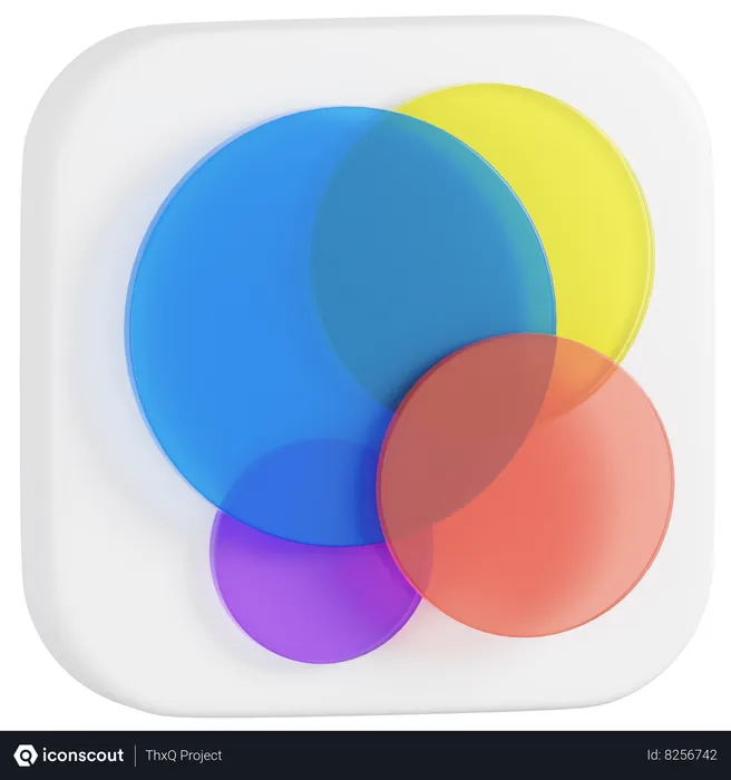 Free Apple Game Center Application Logo  3D Icon