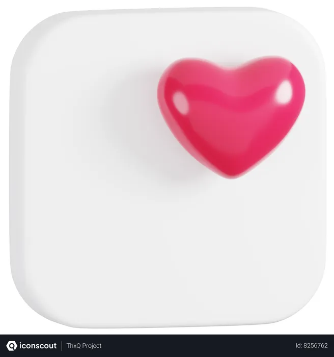 Free Apple Health Application Logo  3D Icon