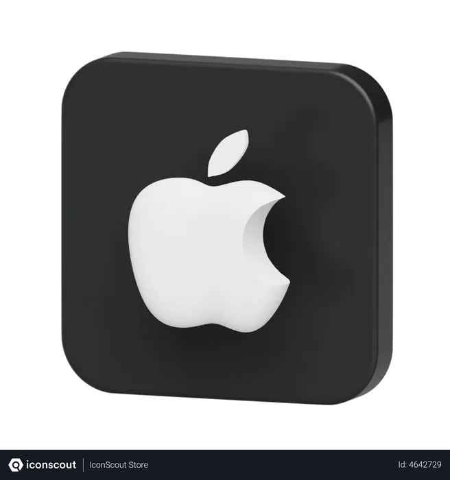 Free Apple Logo Logo 3D Illustration