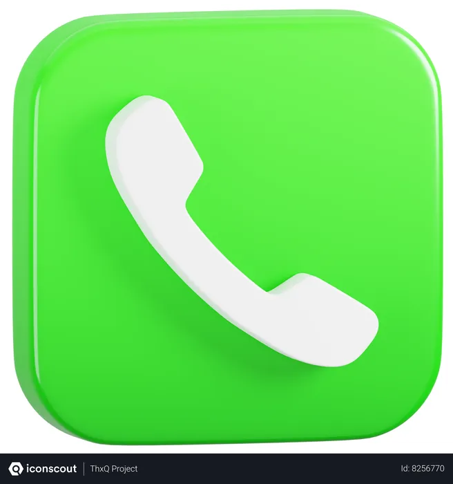 Free Apple Phone Application  3D Icon