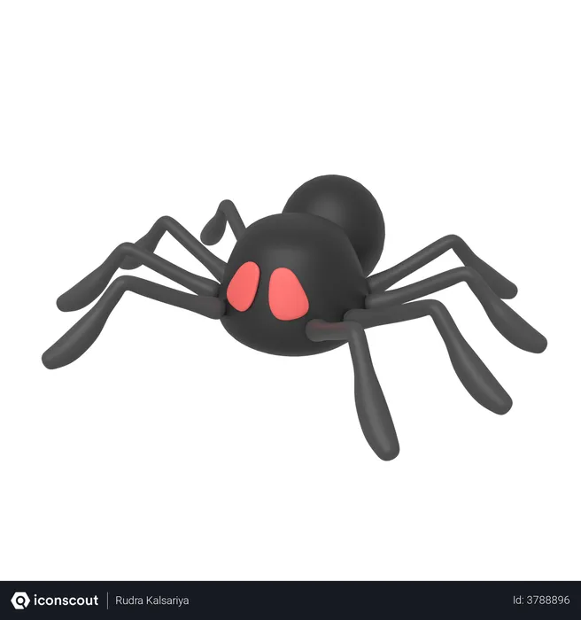 Free Aranha  3D Illustration