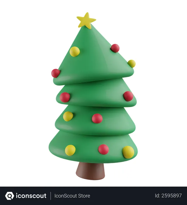 Free Árbol de Navidad  3D Icon