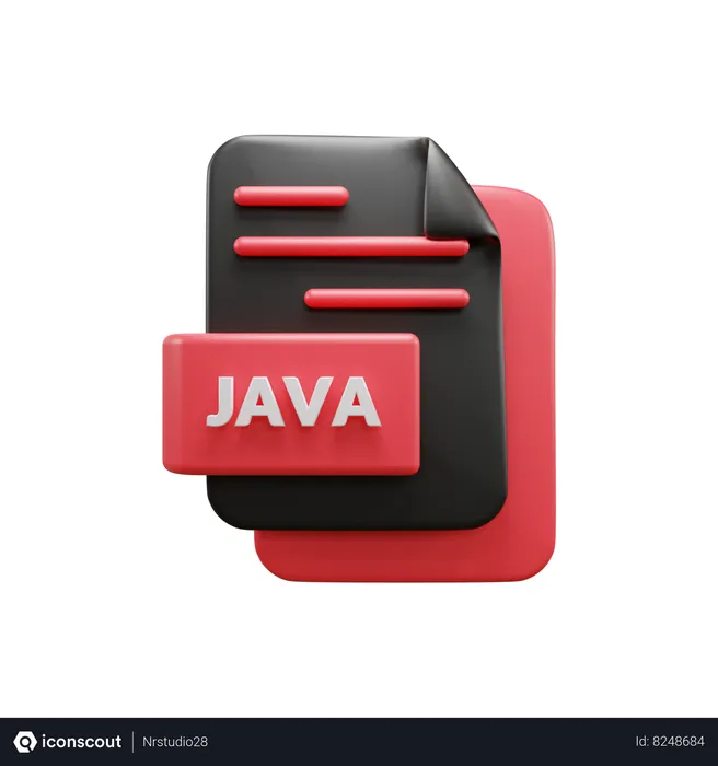 Free Archivo java  3D Icon