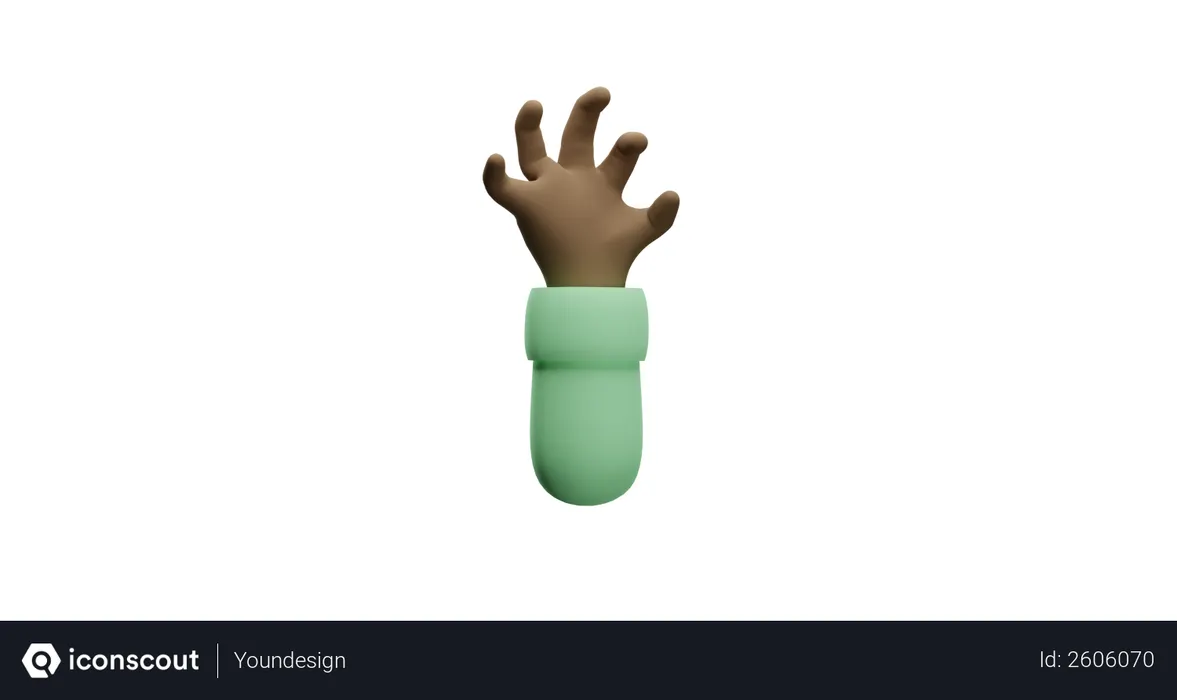 Free Argh-Handbewegung  3D Icon