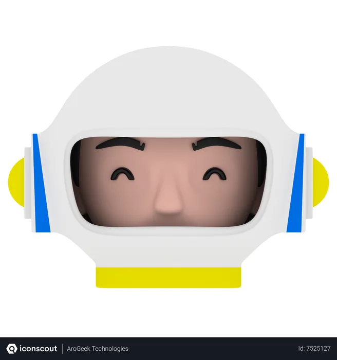 Free Astronaut  3D Icon