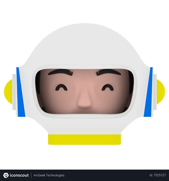 Free Astronaut  3D Icon