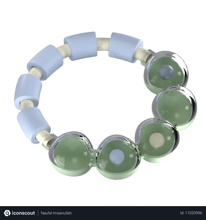 Free Baby Bracelet  3D Icon