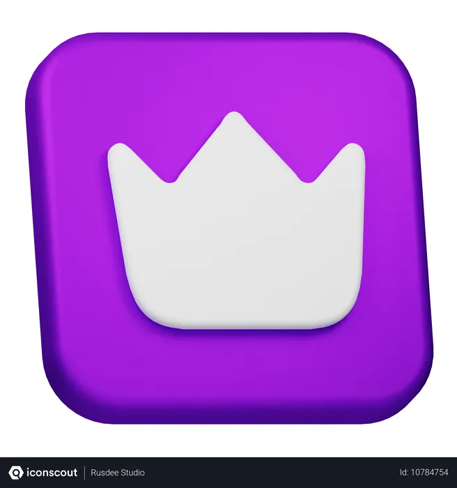 Free Badge d'abonné  3D Icon