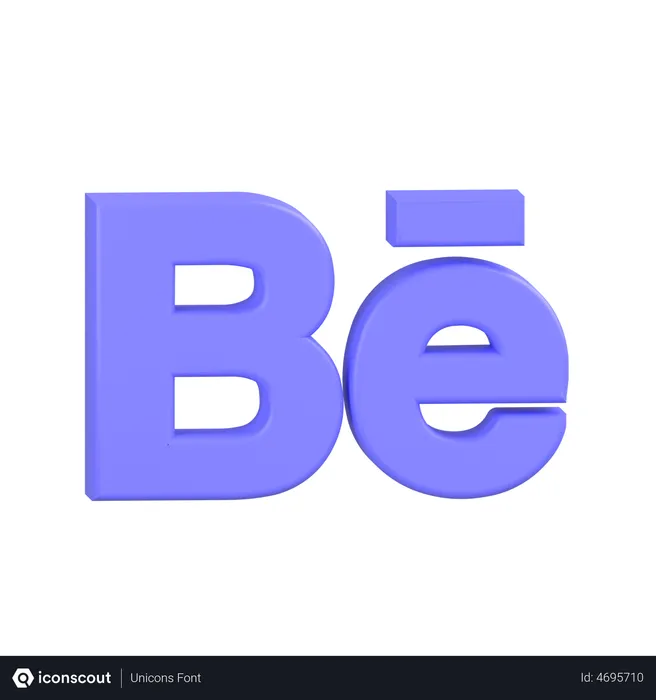 Free Behance-1 Logo 3D Icon