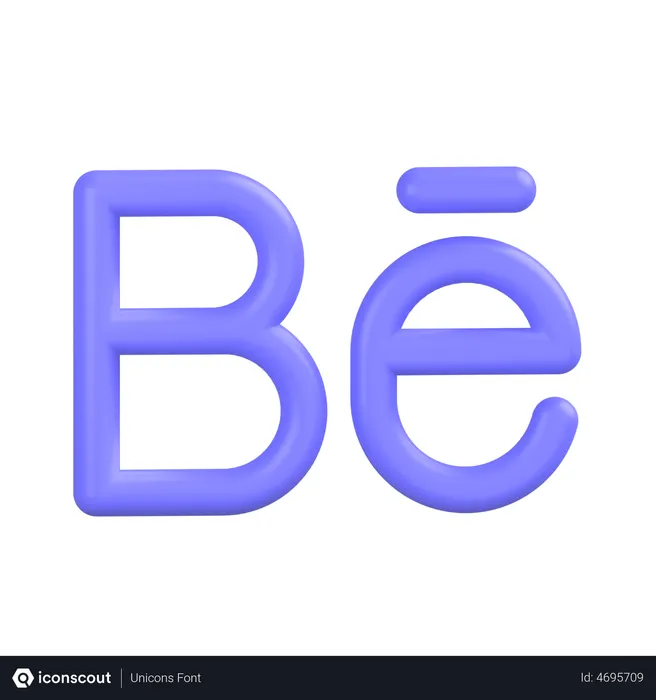 Free Behance-2 Logo 3D Icon