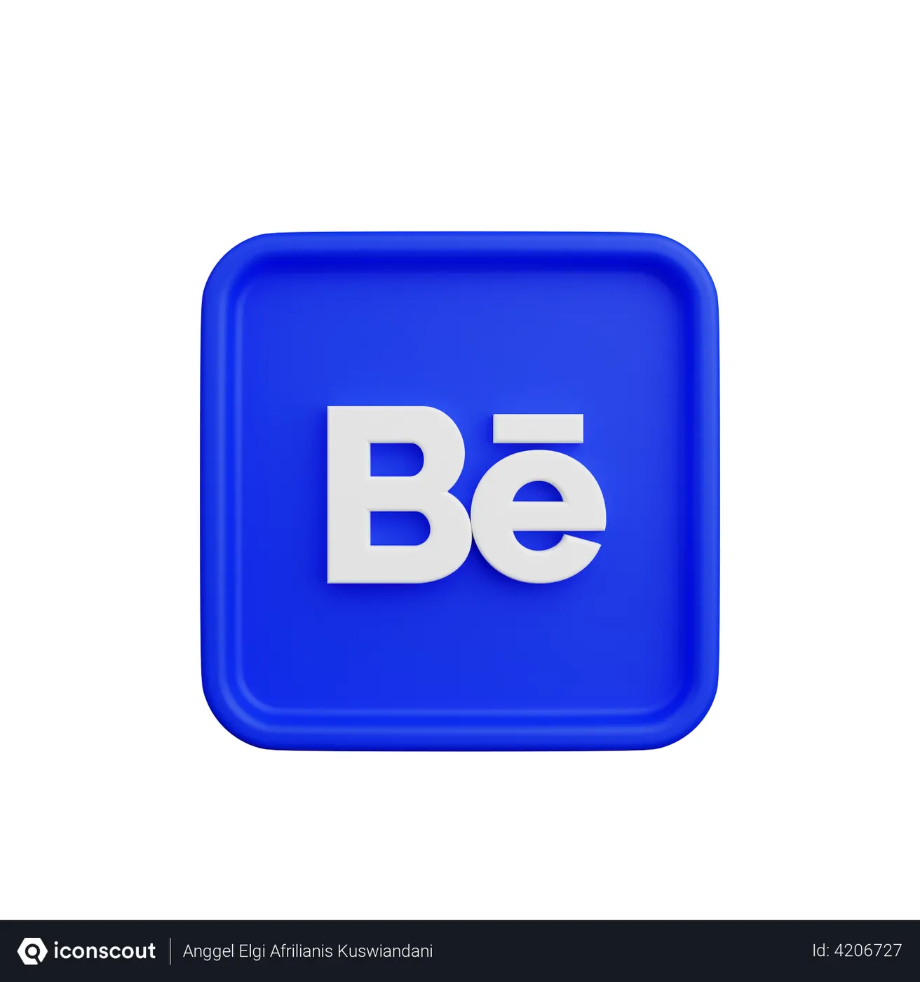 Free Behance 3D Logo - Free Download Logos 3D Logos | IconScout