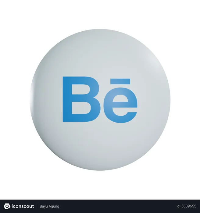 Free Behance Logo Logo 3D Icon