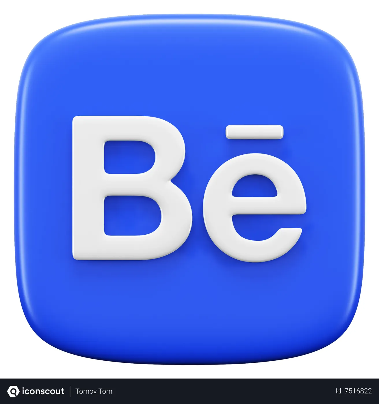 Free Behance 3D Icon - Free Download Logos 3D Icons | IconScout