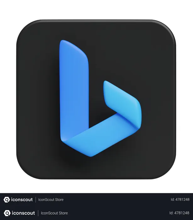 Free Bing Logo 3D Illustration