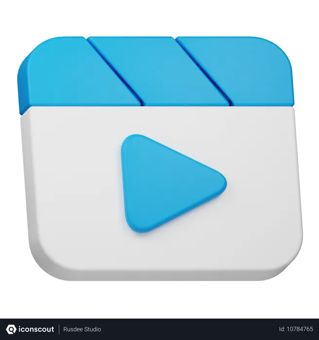 Free Rolos de vídeo  3D Icon