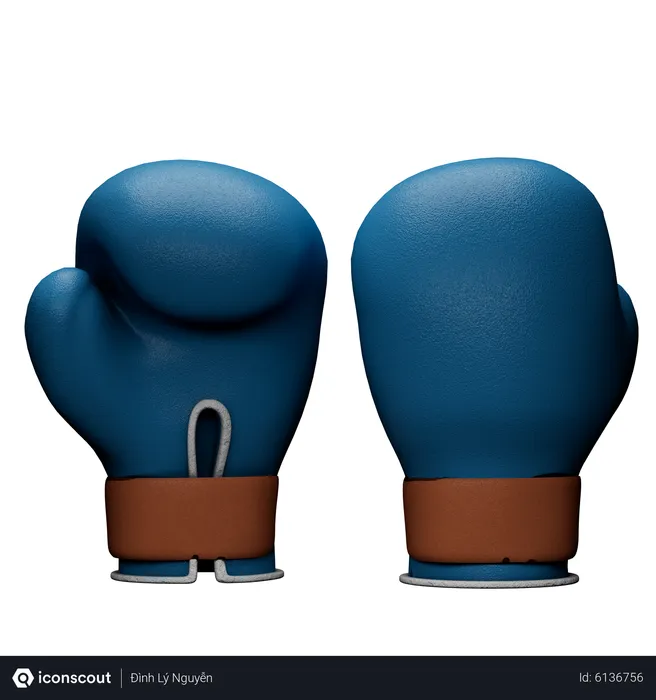 Free Boxing Gloves  3D Icon