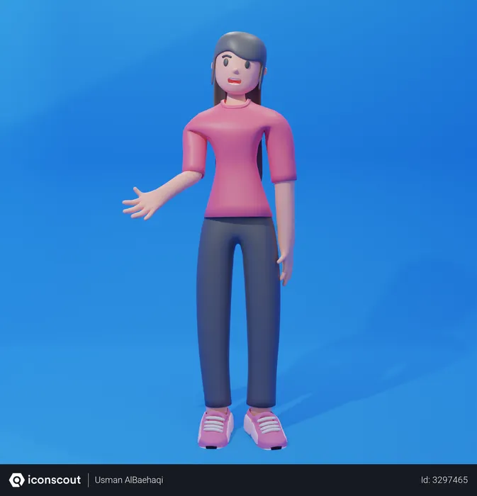 Free Boy  3D Icon