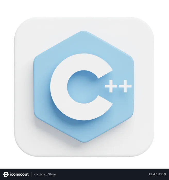 Free C Plus Plus Logo 3D Logo