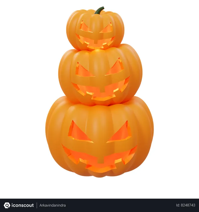 Free Calabaza  3D Icon