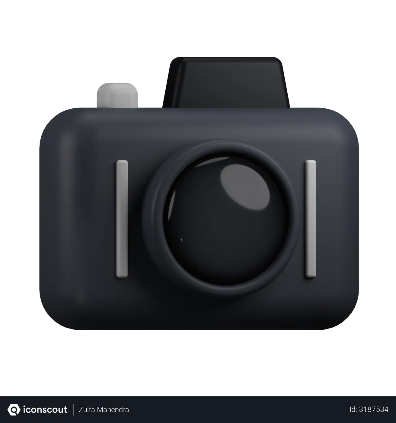 Free Camera 3D Illustration - Free Download Holidays 3D Illustrations ...