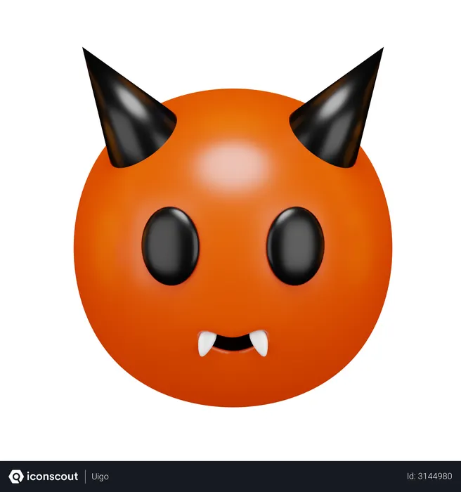 Free Cara del diablo Emoji 3D Icon