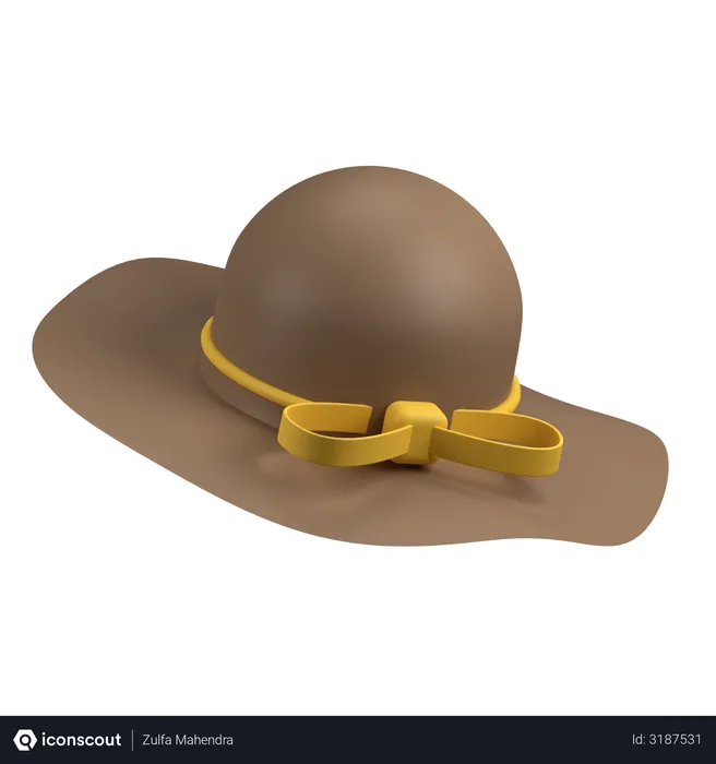 Free Chapeau de plage  3D Illustration