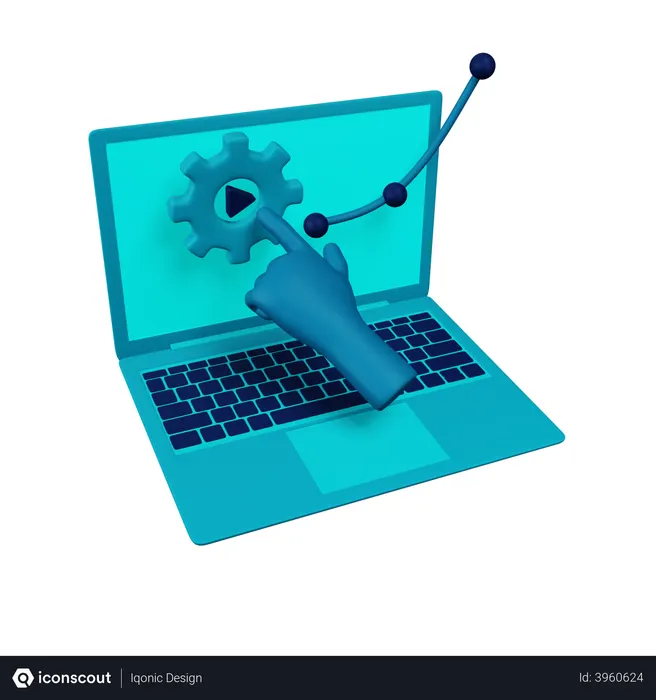 Free Click Through Rate  3D Illustration